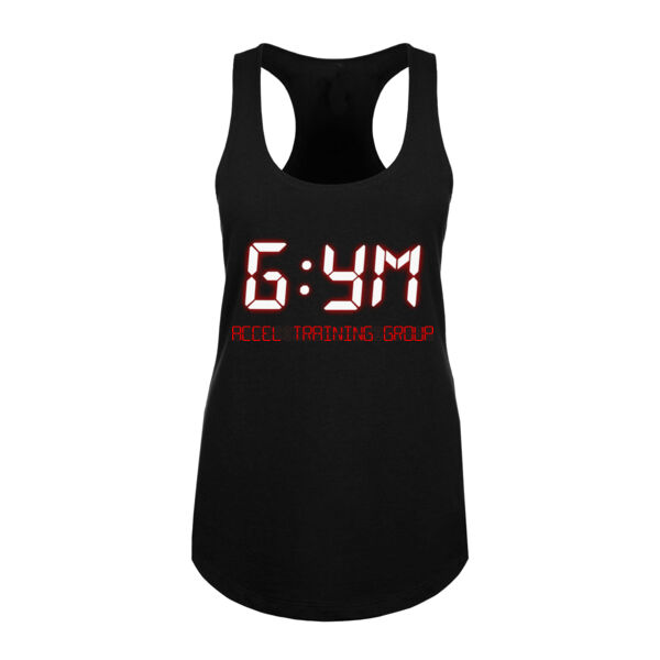 GYM TIME - WOMEN'S FITTED TANK - $SVNRG1$ Thumbnail