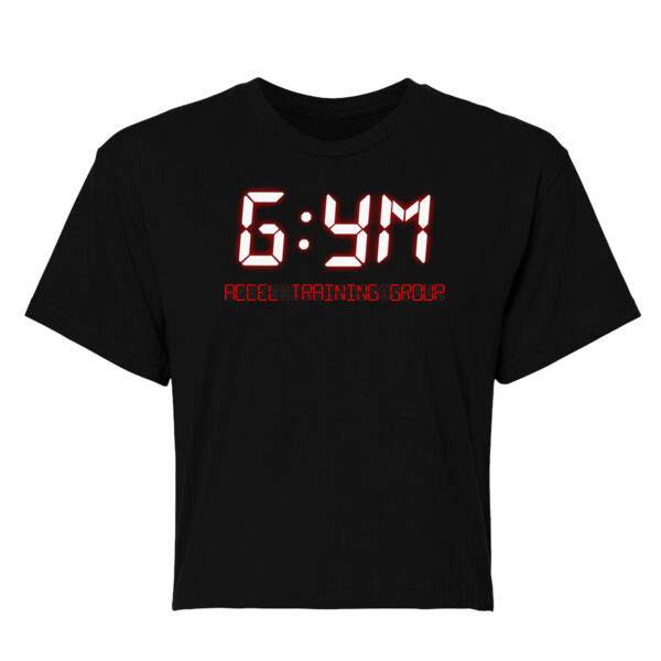 GYM TIME - WOMEN'S CROP T-SHIRT - $SVNRG1$ Thumbnail